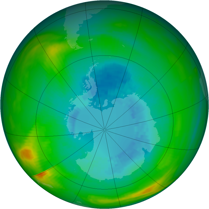 Ozone Map 1981-09-06